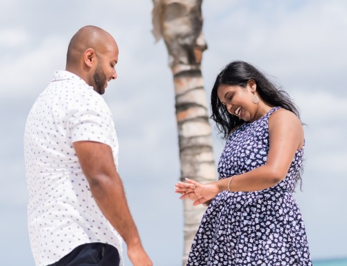 Beautiful Proposal on the Flamingo Beach Aruba