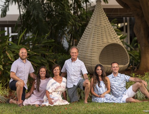 Beach Family Photo Session at Marriott Stellaris Aruba Resort