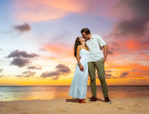 Sunset, Sand, and a Perfect “Yes” in Aruba