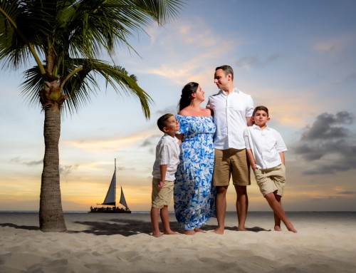 Sunset Memories with Family on the Beaches of Aruba ?