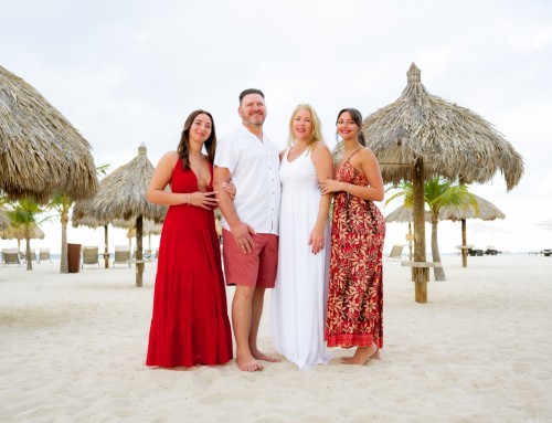 Family of Four in Paradise